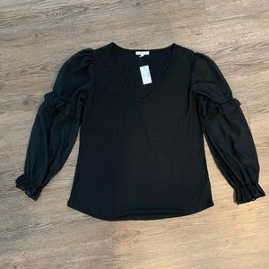 Maurice’s long sleeve black top